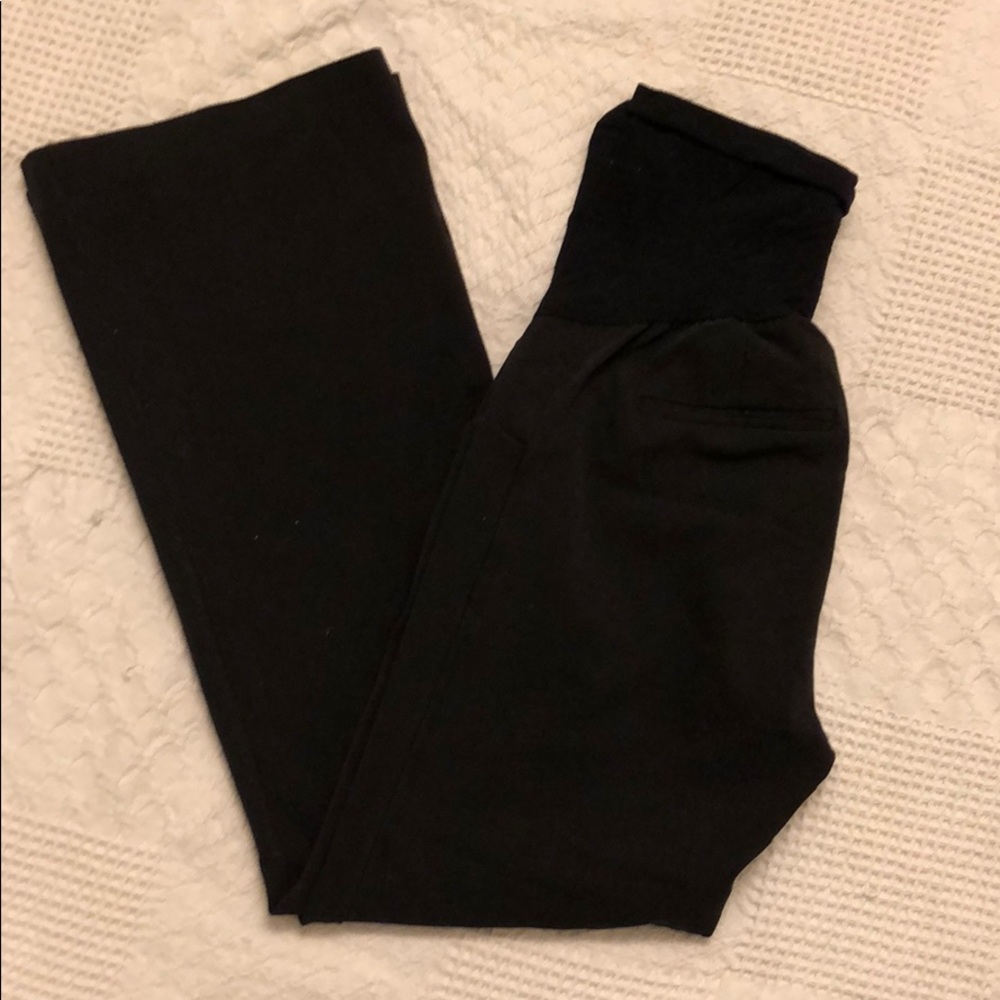 Black maternity dress pants PXS